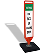 FlexPost Portable Kit: Frame and 2 Printed Signs