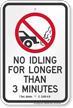 State Idle Sign for Delaware