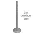 Lightweight Aluminum Sign base
