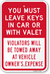 Leave Keys In Car Or With Valet