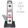 LotBoss Ride Share With Arrow Graphic Portable Kit