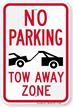 Tow Away Sign