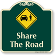 Share the Road Signature Sign
