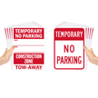 Temporary No Parking Sign Pack