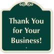 Thank You For Your Business Signature Sign
