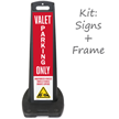 Valet Parking Vehicles Towed LotBoss Portable Sign Kit