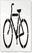 Bicycle Symbol Pavement Stencil