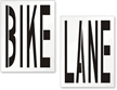 Bike Lane Stencil Kit