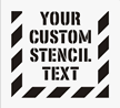 Custom Industrial Floor Stencil