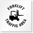 Forklift Stencil