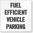 Fuel Efficient Vehicle Parking, Parking Lot Stencil
