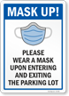 Mask Up Sign