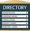 Directory Sign, 5-Panel