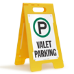 VALET PARKING Free-Standing Sign
