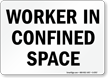 Worker In Confined Space