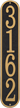 Fast And Easy Vertical House Number Plaque