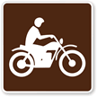 Trail (Trail Bike) Symbol - Traffic Sign