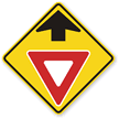 Yield Ahead (Symbol)   Traffic Sign