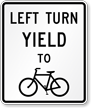 Left Turn Yield to Bicycle