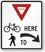 Yield Here to Trail Crossing