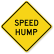 Speed Hump - Traffic Sign