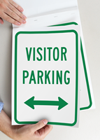 Visitor Parking Directional Signs Book
