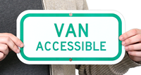VAN ACCESSIBLE Sign