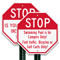 Custom Stop Sign