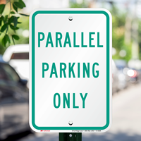PARALLEL Parking Sign