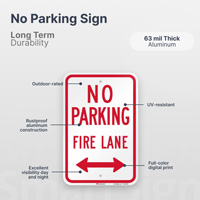 No Parking Fire Lane