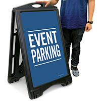 Event Parking Sidewalk Sign