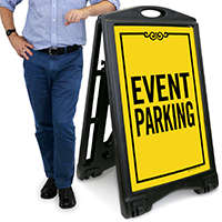 Event Parking Portable Sidewalk Sign
