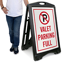 Valet Parking Full Sign
