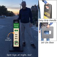 Features of Parking Sign Kit