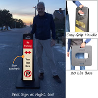 Features of Parking Sign Kit