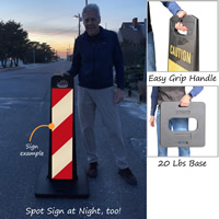 Features of Valet Parking Sign Kit