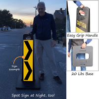 Features of Valet Parking Sign Kit