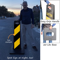 Features of Valet Parking Sign Kit