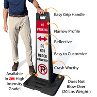 LotBoss Portable sign features