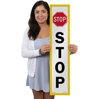 Lotboss Reflective Stop Sign