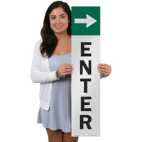 Lot Entry Reflective Adhesive Label