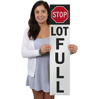 Full Lot Warning Sign