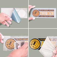 Unique vinyl stickers tailored to your design