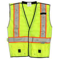 Yellow LED Safety Vest