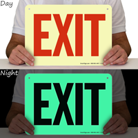 Exit Entrance Sign