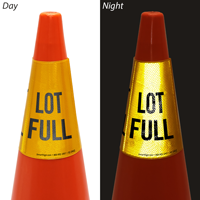 Lot Full Cone Message Collar Sign