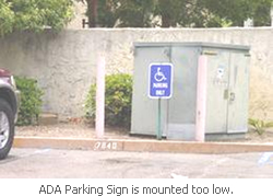 Van Accessible Sign Van Accessible Sign