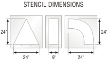 Stencil ST 0068