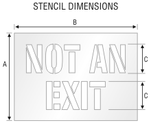 Stencil ST 0099