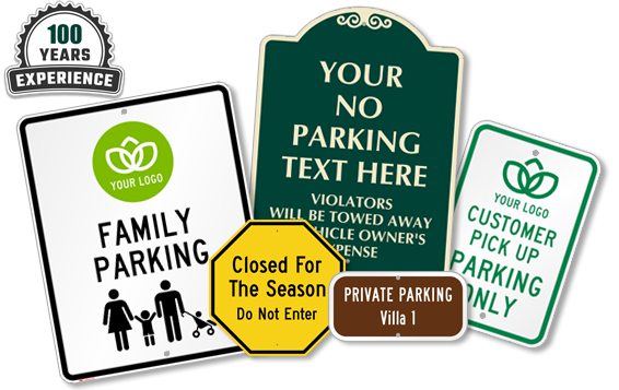 Official Parking Signs
